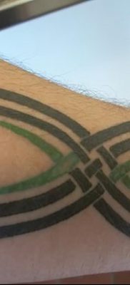 фото тату двойная бесконечность от 09.12.2017 №045 — tattoo double infinity — tatufoto.com