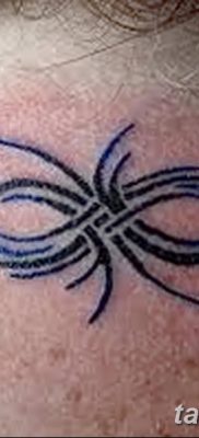 фото тату двойная бесконечность от 09.12.2017 №048 — tattoo double infinity — tatufoto.com