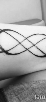 фото тату двойная бесконечность от 09.12.2017 №052 — tattoo double infinity — tatufoto.com