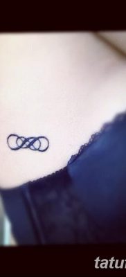 фото тату двойная бесконечность от 09.12.2017 №053 — tattoo double infinity — tatufoto.com
