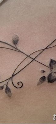 фото тату двойная бесконечность от 09.12.2017 №065 — tattoo double infinity — tatufoto.com