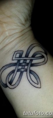 фото тату двойная бесконечность от 09.12.2017 №100 — tattoo double infinity — tatufoto.com