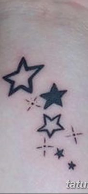 фото тату звездочки на руке от 21.12.2017 №005 — tattoo stars on hand — tatufoto.com