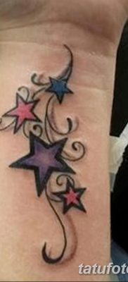 фото тату звездочки на руке от 21.12.2017 №011 — tattoo stars on hand — tatufoto.com