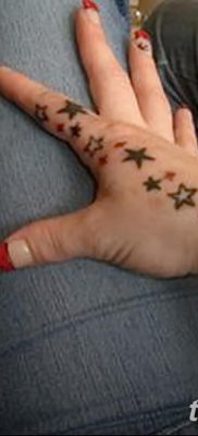 фото тату звездочки на руке от 21.12.2017 №015 — tattoo stars on hand — tatufoto.com