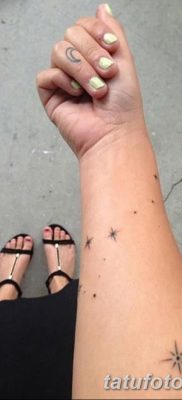 фото тату звездочки на руке от 21.12.2017 №021 — tattoo stars on hand — tatufoto.com