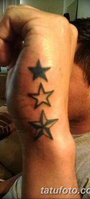 фото тату звездочки на руке от 21.12.2017 №039 — tattoo stars on hand — tatufoto.com