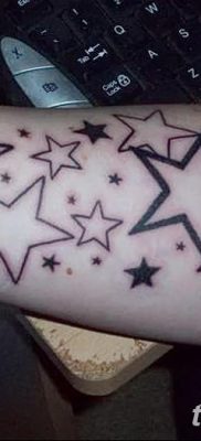 фото тату звездочки на руке от 21.12.2017 №049 — tattoo stars on hand — tatufoto.com