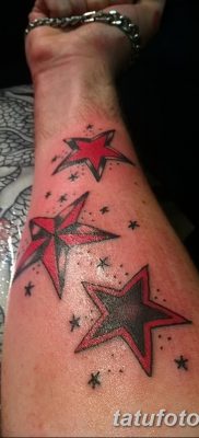 фото тату звездочки на руке от 21.12.2017 №053 — tattoo stars on hand — tatufoto.com