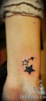 фото тату звездочки на руке от 21.12.2017 №063 — tattoo stars on hand — tatufoto.com