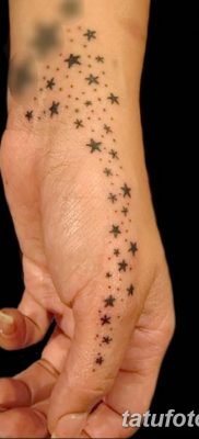 фото тату звездочки на руке от 21.12.2017 №068 — tattoo stars on hand — tatufoto.com
