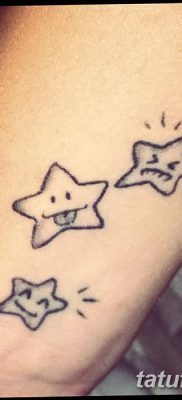 фото тату звездочки на руке от 21.12.2017 №071 — tattoo stars on hand — tatufoto.com