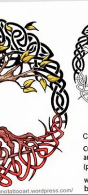 фото тату кельтика от 19.12.2017 №030 — tattoo of the Celtic — tatufoto.com