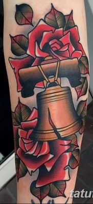 фото тату колокол от 19.12.2017 №020 — tattoo bell — tatufoto.com