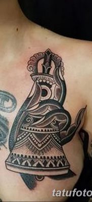 фото тату колокол от 19.12.2017 №022 — tattoo bell — tatufoto.com