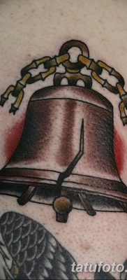 фото тату колокол от 19.12.2017 №031 — tattoo bell — tatufoto.com