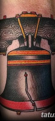 фото тату колокол от 19.12.2017 №036 — tattoo bell — tatufoto.com