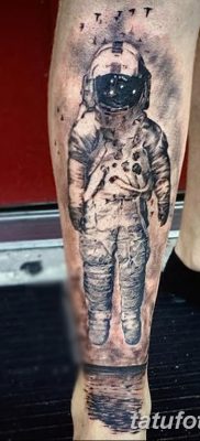 фото тату космонавт от 25.12.2017 №043 — cosmonaut tattoo — tatufoto.com