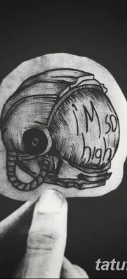 фото тату космонавт от 25.12.2017 №092 — cosmonaut tattoo — tatufoto.com