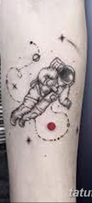 фото тату космонавт от 25.12.2017 №101 — cosmonaut tattoo — tatufoto.com