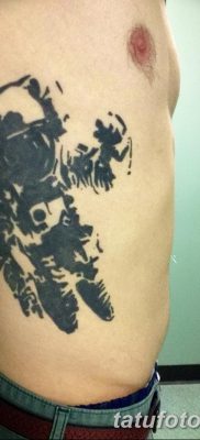 фото тату космонавт от 25.12.2017 №105 — cosmonaut tattoo — tatufoto.com