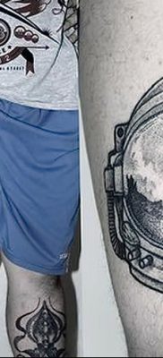 фото тату космонавт от 25.12.2017 №121 — cosmonaut tattoo — tatufoto.com