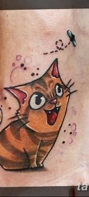 фото тату котенок от 22.12.2017 №015 — tattoo kitten — tatufoto.com