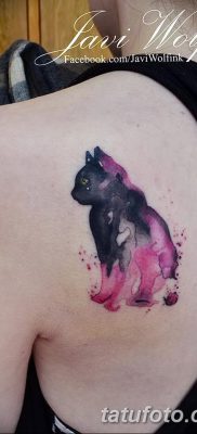 фото тату котенок от 22.12.2017 №024 — tattoo kitten — tatufoto.com
