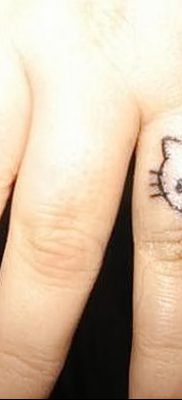 фото тату котенок от 22.12.2017 №050 — tattoo kitten — tatufoto.com