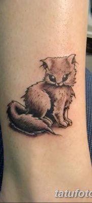фото тату котенок от 22.12.2017 №069 — tattoo kitten — tatufoto.com