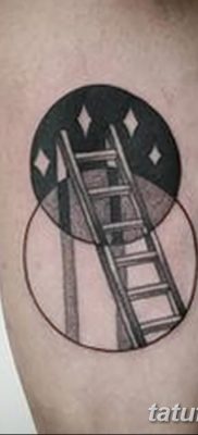 фото тату лестница в небо от 20.12.2017 №002 — tattoo ladder to the sky — tatufoto.com
