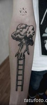 фото тату лестница в небо от 20.12.2017 №007 — tattoo ladder to the sky — tatufoto.com