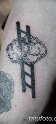 фото тату лестница в небо от 20.12.2017 №024 — tattoo ladder to the sky — tatufoto.com