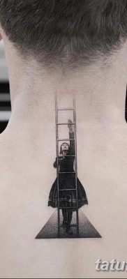 фото тату лестница в небо от 20.12.2017 №028 — tattoo ladder to the sky — tatufoto.com