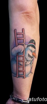 фото тату лестница в небо от 20.12.2017 №037 — tattoo ladder to the sky — tatufoto.com