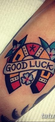 фото тату на удачу от 19.12.2017 №059 — tattoo for luck — tatufoto.com