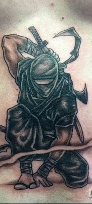 фото тату ниндзя от 25.12.2017 №001 — tattoo ninja — tatufoto.com
