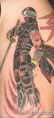 фото тату ниндзя от 25.12.2017 №073 — tattoo ninja — tatufoto.com
