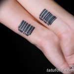 фото тату штрих-код от 21.12.2017 №010 - tattoo barcode - tatufoto.com