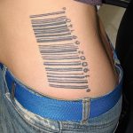 фото тату штрих-код от 21.12.2017 №014 - tattoo barcode - tatufoto.com