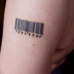фото тату штрих-код от 21.12.2017 №057 - tattoo barcode - tatufoto.com