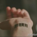 фото тату штрих-код от 21.12.2017 №066 - tattoo barcode - tatufoto.com