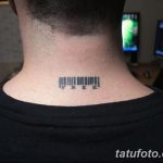 фото тату штрих-код от 21.12.2017 №071 - tattoo barcode - tatufoto.com