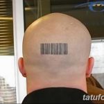 фото тату штрих-код от 21.12.2017 №079 - tattoo barcode - tatufoto.com