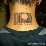 фото тату штрих-код от 21.12.2017 №090 - tattoo barcode - tatufoto.com