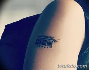 фото тату штрих-код от 21.12.2017 №102 - tattoo barcode - tatufoto.com