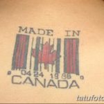 фото тату штрих-код от 21.12.2017 №115 - tattoo barcode - tatufoto.com