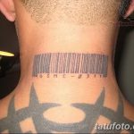 фото тату штрих-код от 21.12.2017 №121 - tattoo barcode - tatufoto.com