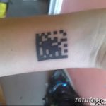 фото тату штрих-код от 21.12.2017 №132 - tattoo barcode - tatufoto.com
