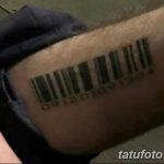 фото тату штрих-код от 21.12.2017 №138 - tattoo barcode - tatufoto.com